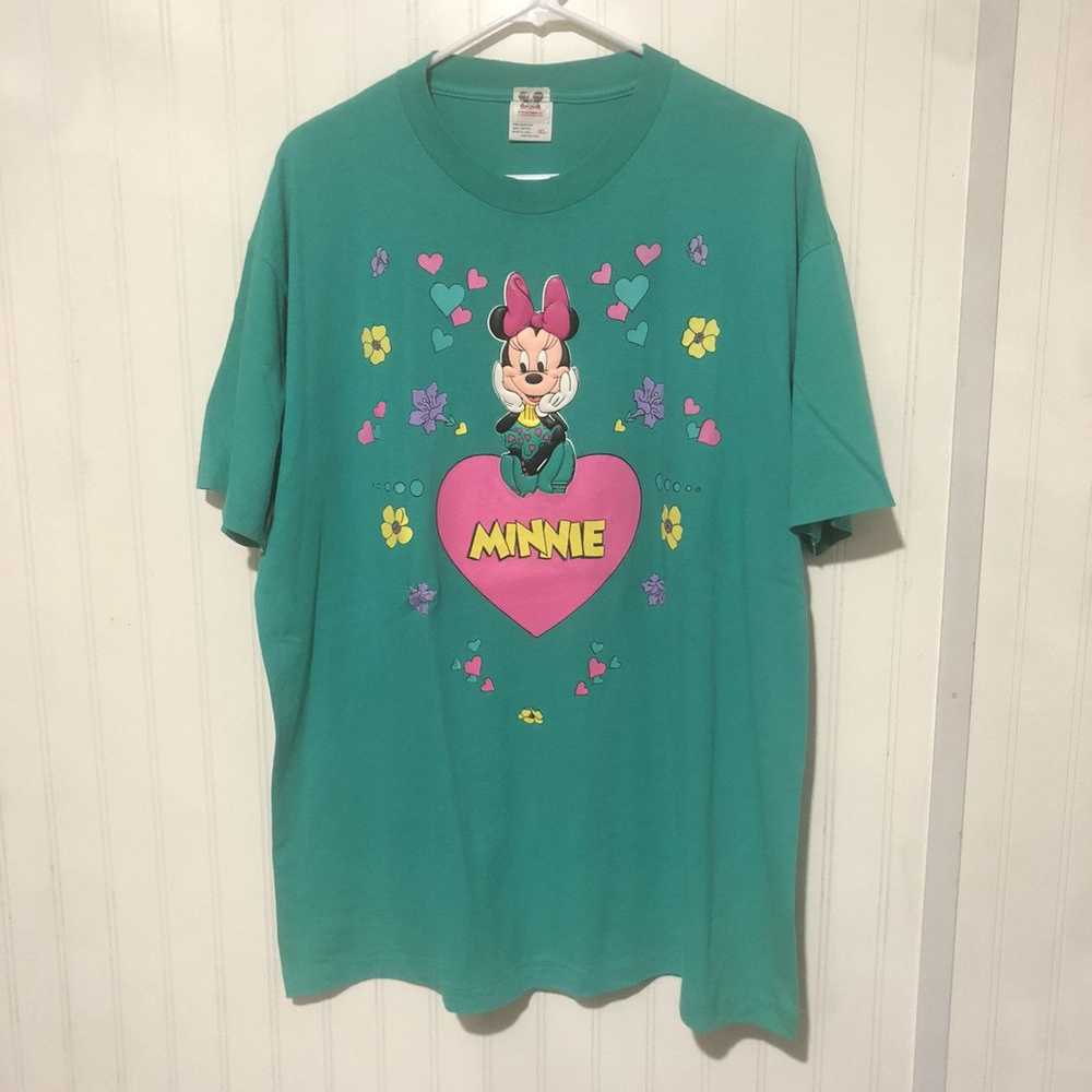 Disney × Mickey Mouse × Vintage Minnie Mouse T Sh… - image 2