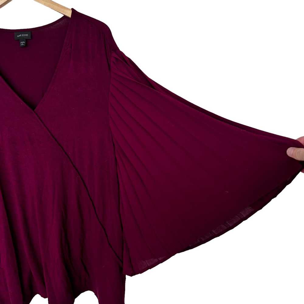 Other J. Jill Wearever Collection Maroon Blouse S… - image 4
