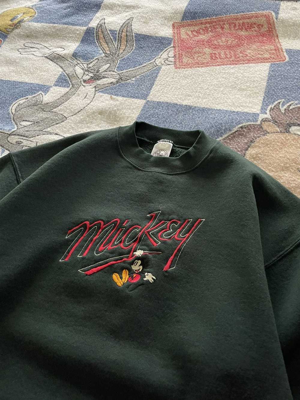 Mickey And Co × Vintage Vintage Mickey crewneck s… - image 2