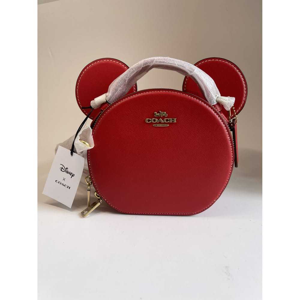 Coach Disney collection leather handbag - image 8