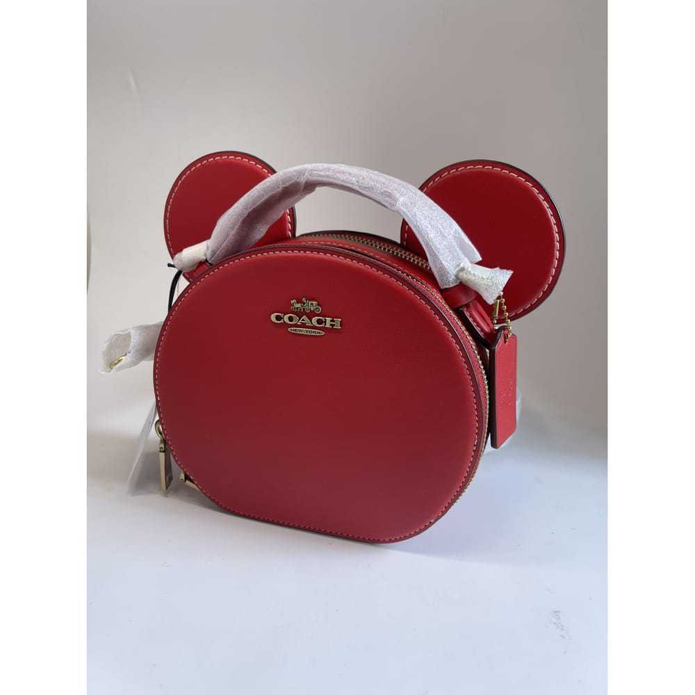 Coach Disney collection leather handbag - image 9