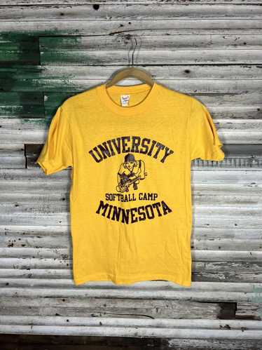 Vintage Vintage 1980s Minnesota Gophers Softball S