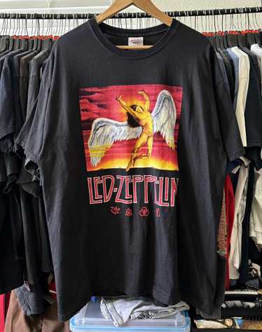 Band Tees × Led Zeppelin × Rock T Shirt Vintage Y2