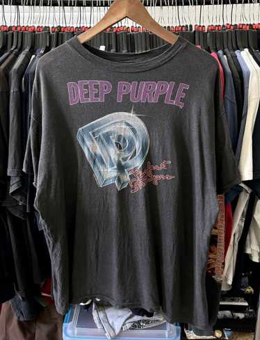 【usa製、バンドTシャツ】DEEP PURPLEロンTシングル80sツアーT usa製、バンドTシャツ】DEEP PURPLEロンTシングル80sツアーT T