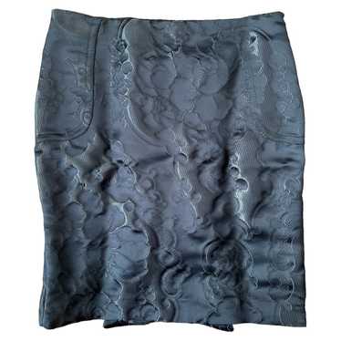 Gucci GUCCI Navy Knee-Length Skirt, Size S/US4/IT… - image 1