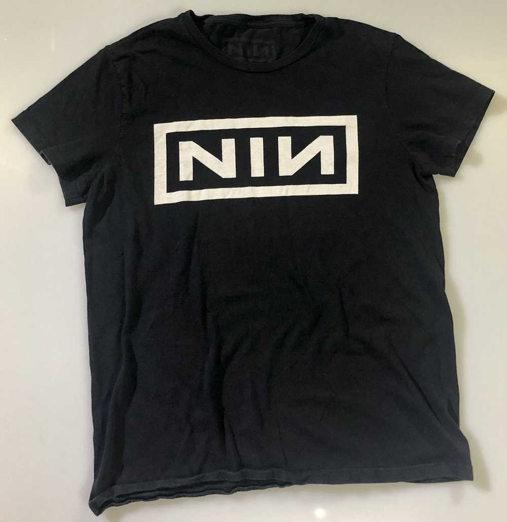 Band Tees NIN logo down in it t-shirt S - image 1