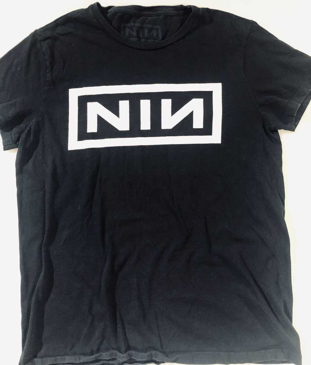 Band Tees NIN logo down in it t-shirt S - image 2