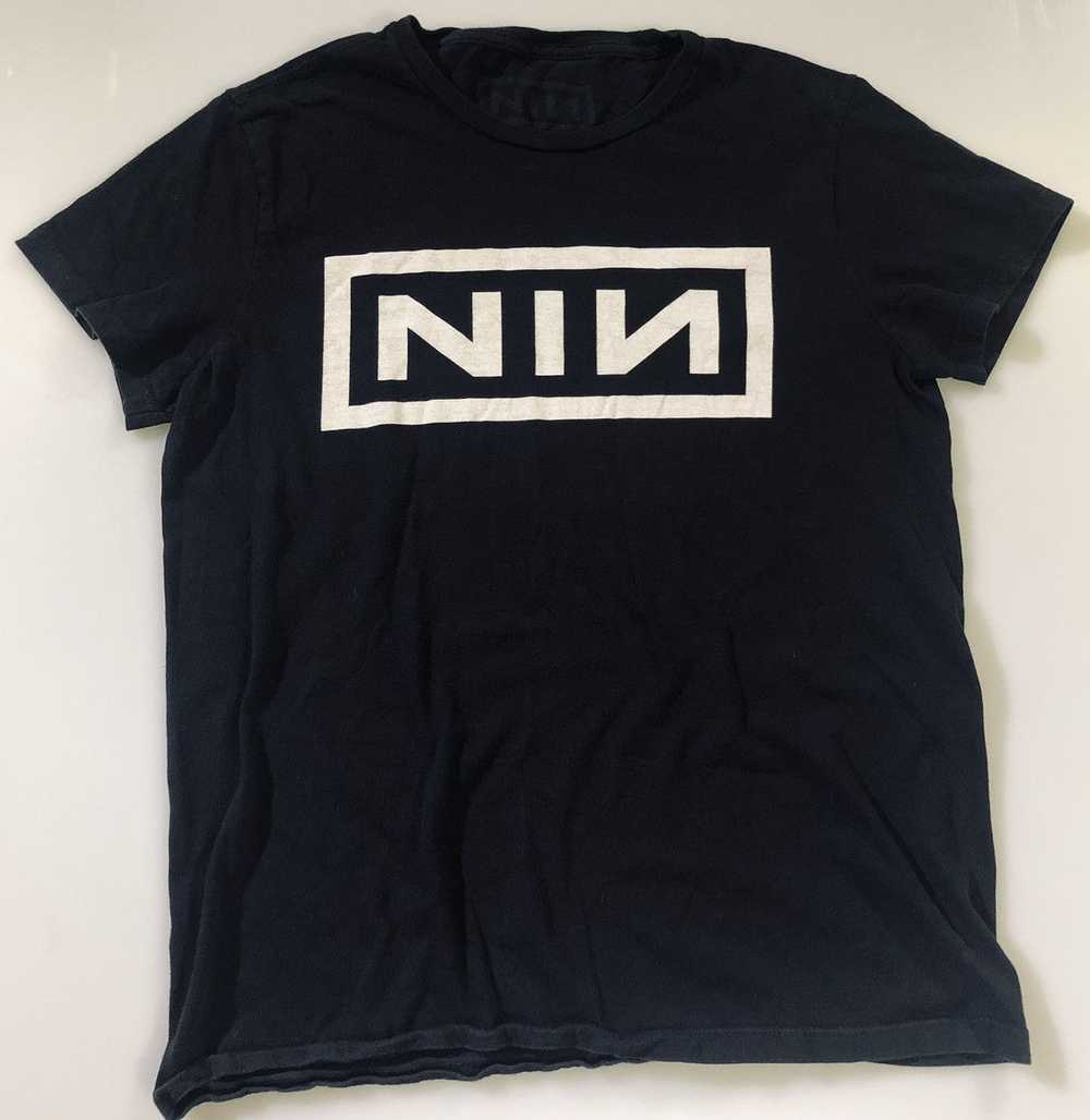 Band Tees NIN logo down in it t-shirt S - image 4