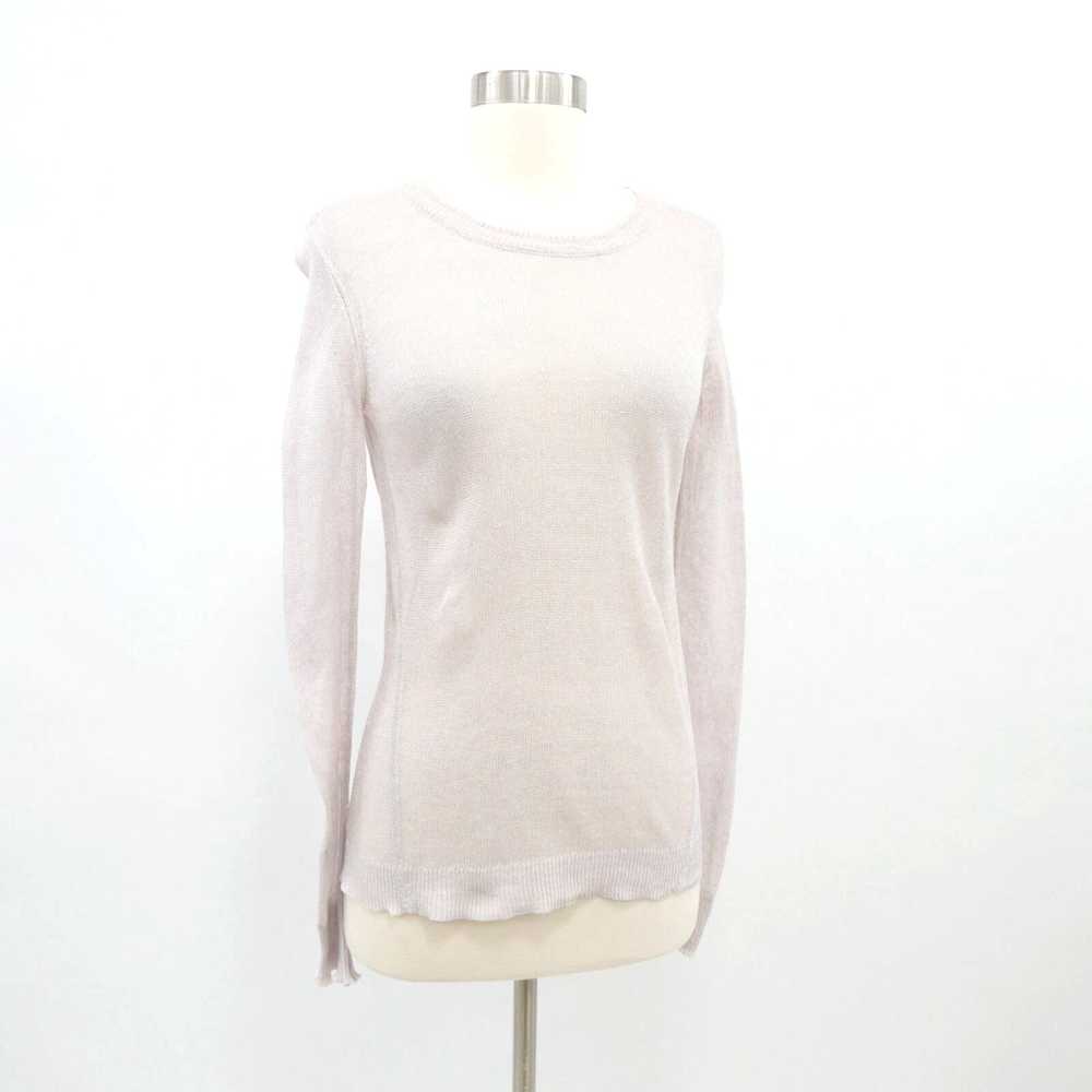 Reiss Reiss Pullover Sweater Linen Womens XS Gray… - image 3