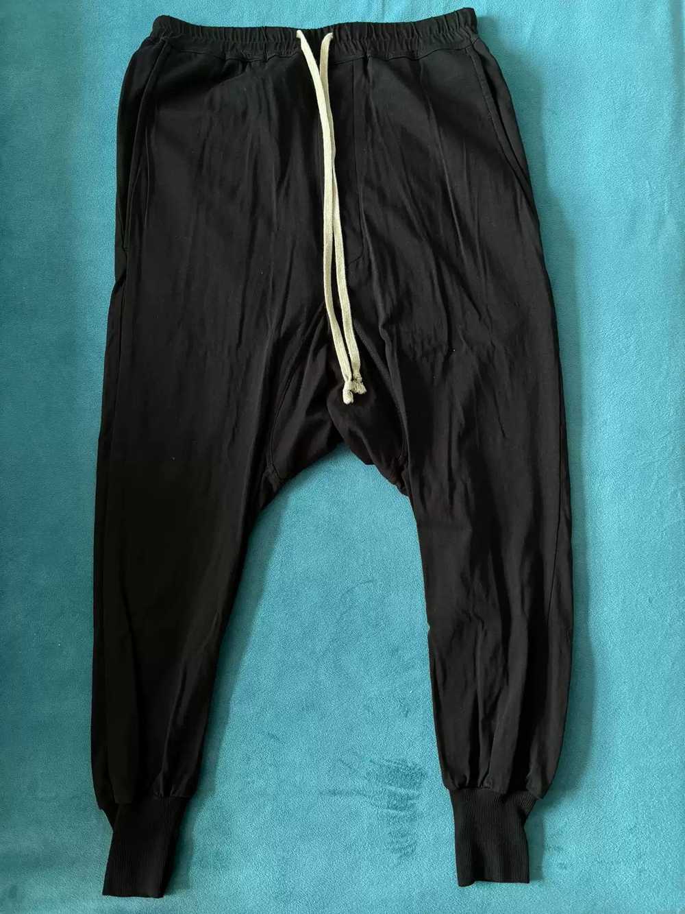 Rick Owens Rick Owens Rick Owen classic black flying squirrel pants with hanging crotch