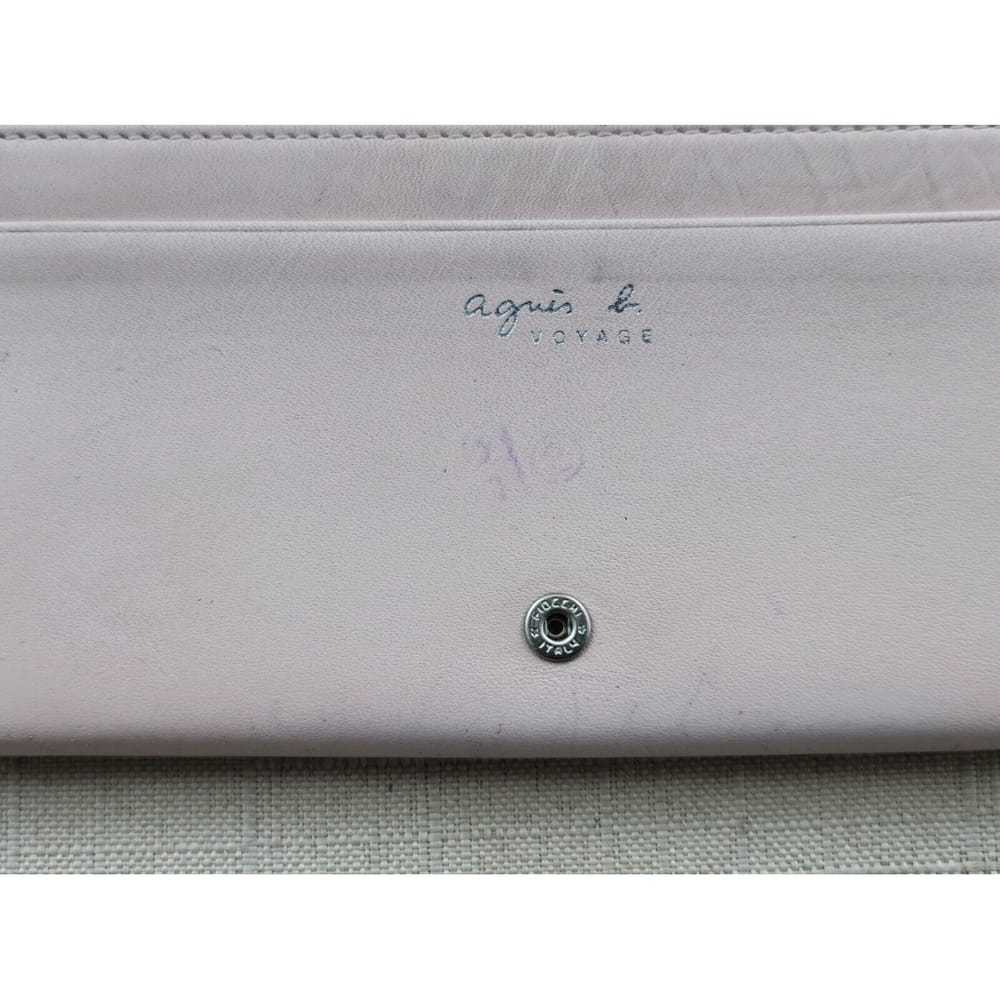 Agnès B. Leather clutch bag - image 11