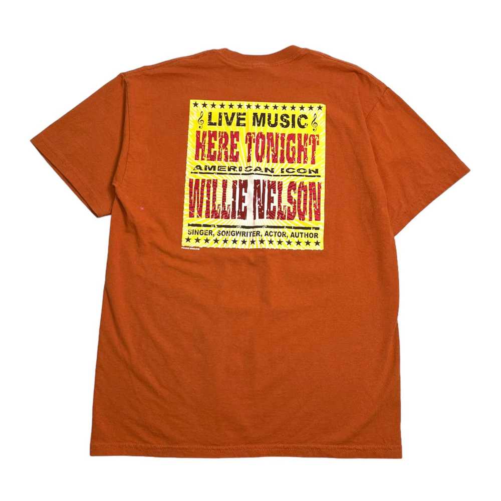 Gildan Willie Nelson Old Whiskey River Tour Tee M - image 2