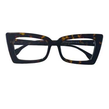 Designer Zeelool Newell Rectangle Tortoise Glasses - image 1