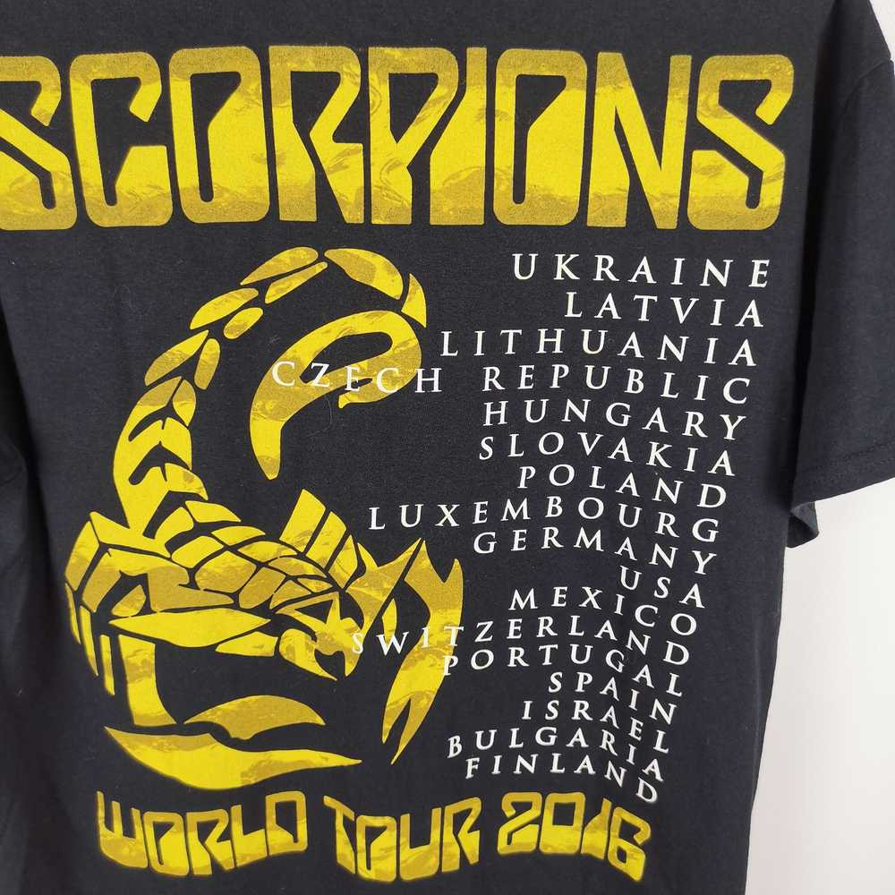 Band Tees × Gildan × Rock T Shirt Scorpions 2016 … - image 2