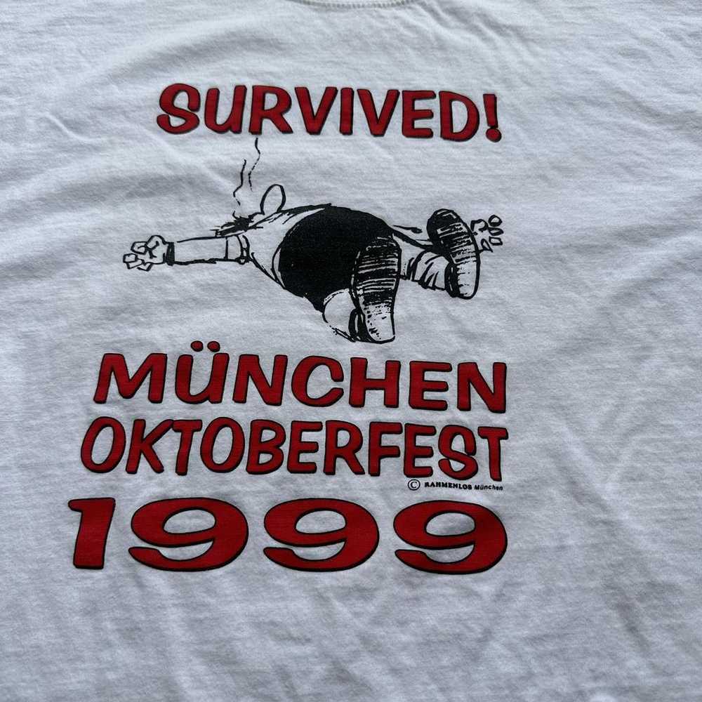 Designer Vintage 1999 München Oktoberfest t shirt - image 3