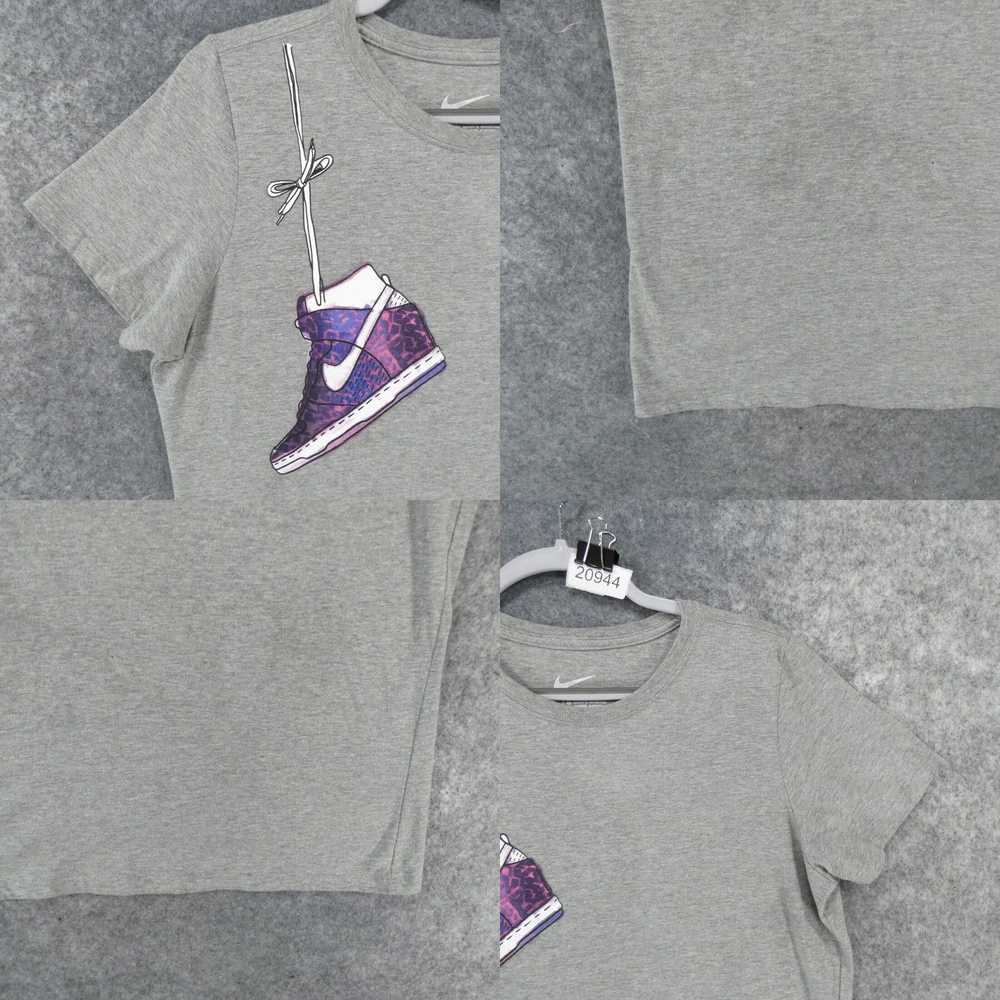 Nike Nike Shirt Womens Extra Large Slim Fit Short… - image 4