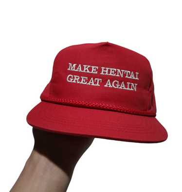 Band Tees Vintage Make Hentai Great Again Hat - image 1