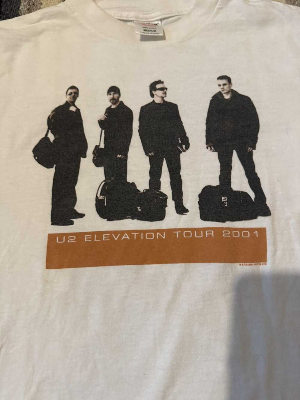 Band Tees × Rock Tees × Vintage Vintage 2001 U2 E… - image 2