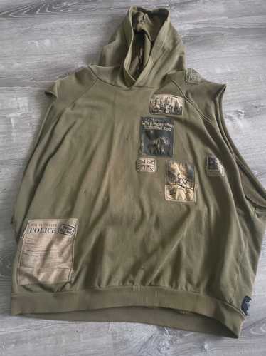 Raf Simons Raf AW 2001-2002 Sleeveless Hoodie - image 1