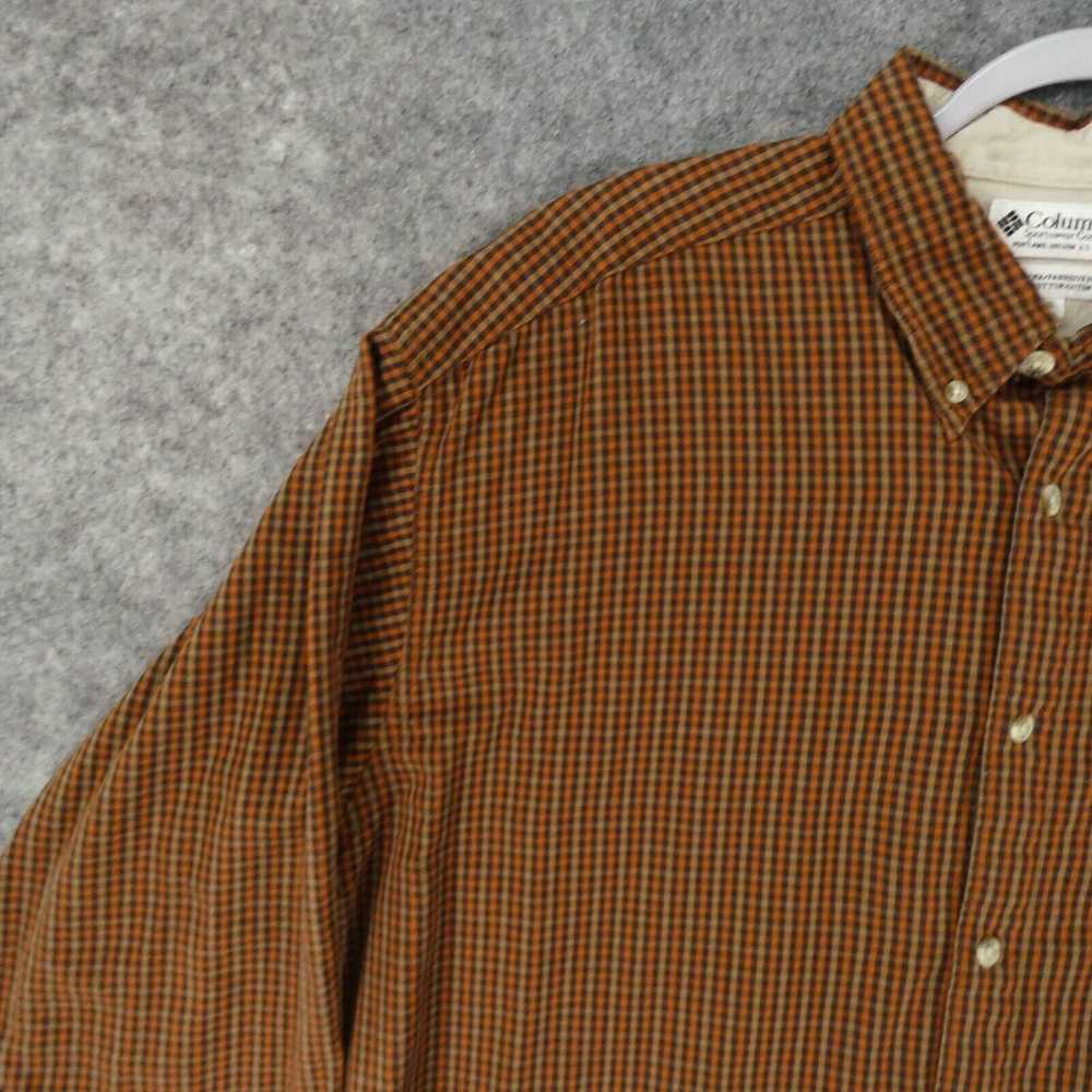 Vintage Columbia Shirt Mens Extra Large Long Slee… - image 3