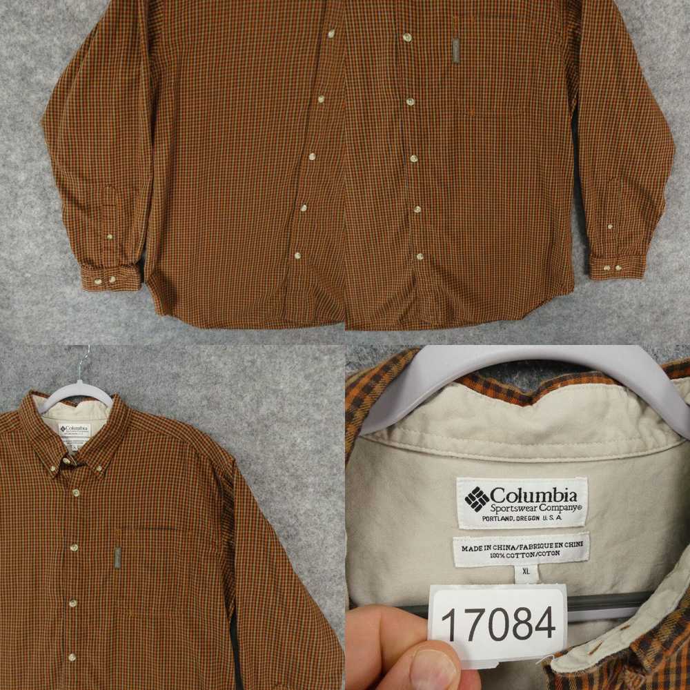 Vintage Columbia Shirt Mens Extra Large Long Slee… - image 4