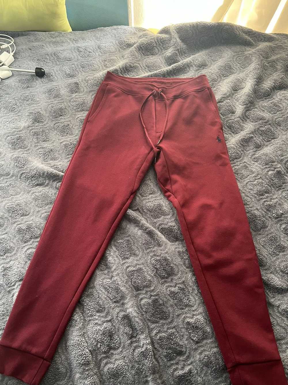 Polo Ralph Lauren Polo Sweatpants Burgundy Red *S… - image 1