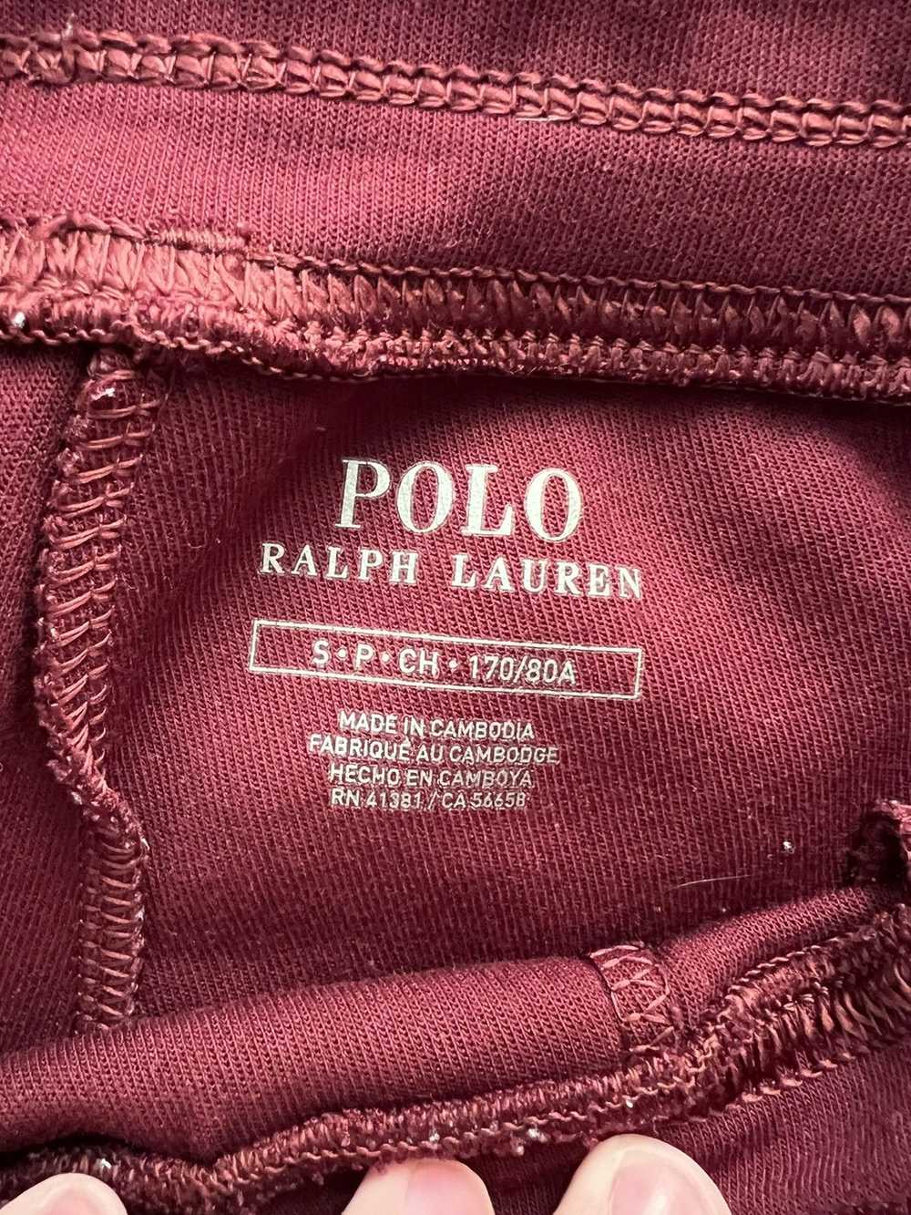 Polo Ralph Lauren Polo Sweatpants Burgundy Red *S… - image 3