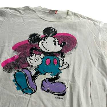 Disney VTG Disney Designs 100% Cotton Mickey Mous… - image 1