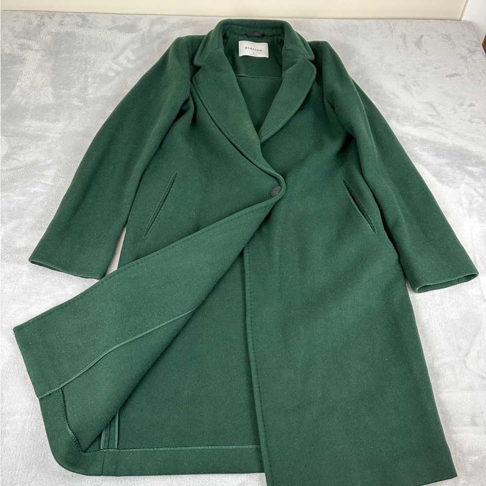 Aritzia Babaton The Stedman Green Wool Coat Women… - image 8