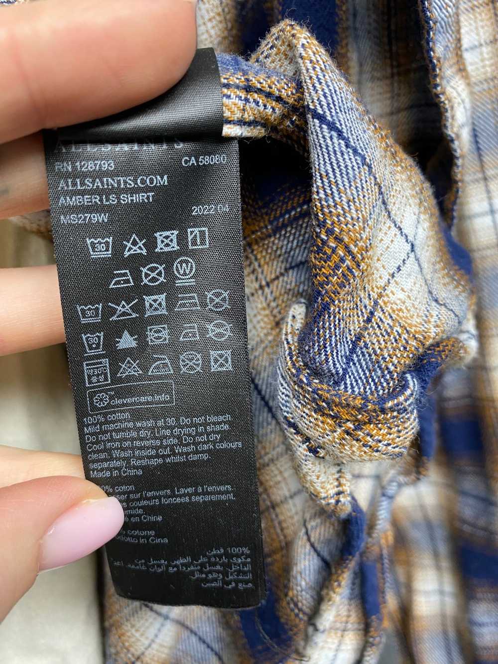 Allsaints × Flannel × Streetwear Allsaints Amber … - image 5