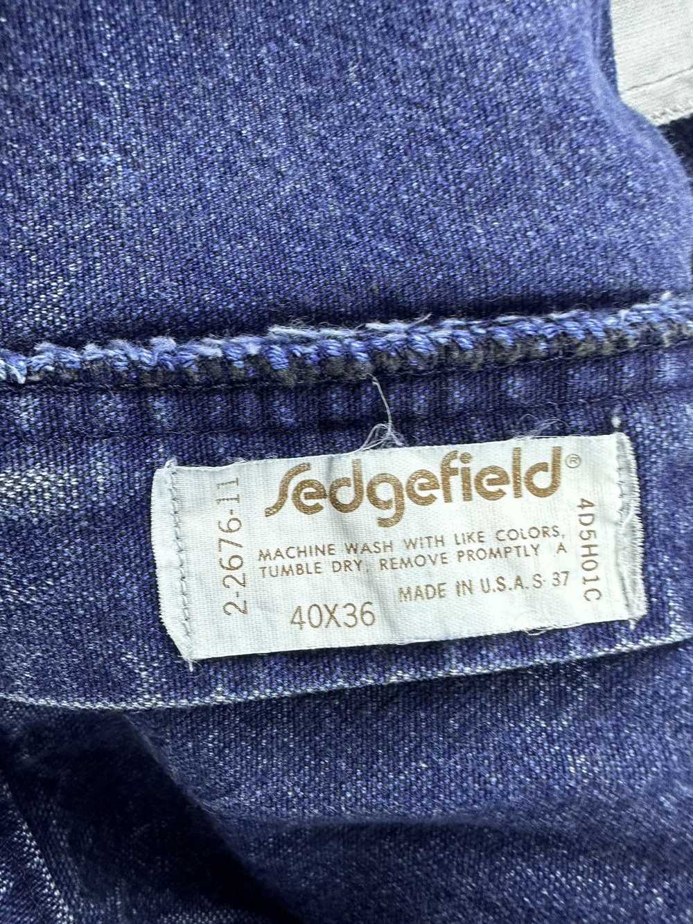 Vintage Vintage 70s Sedgefield Carpenter Jeans - image 6