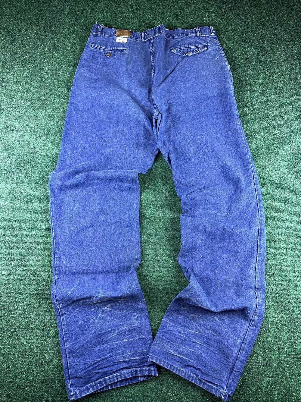 Vintage Vintage 70s Sedgefield Carpenter Jeans - image 7