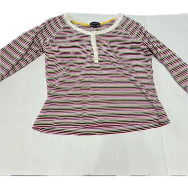 Lands End Lands End Womens Striped Rainbow - image 1