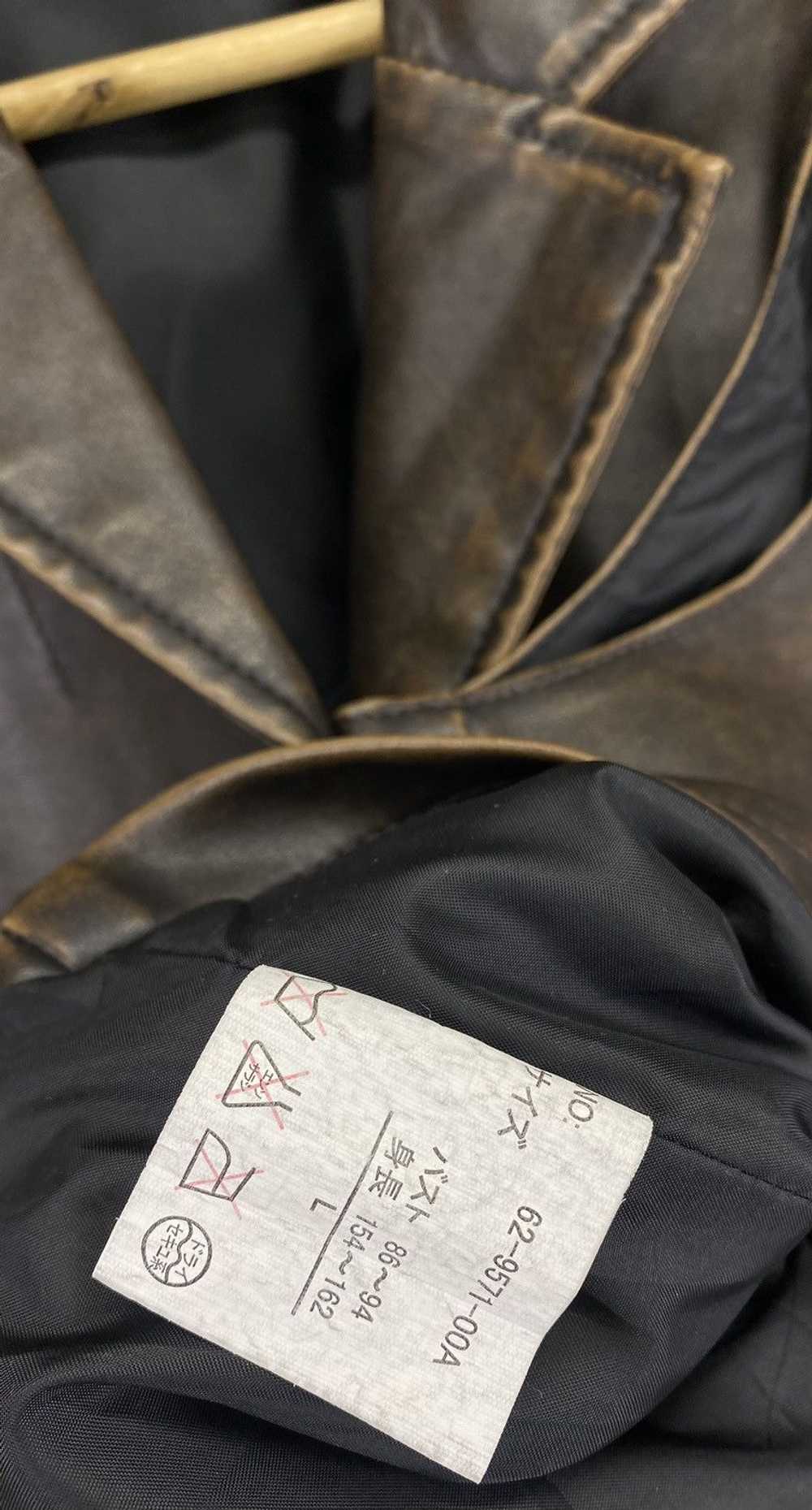 Japanese Brand × Leather × Tracey Vest Vintage Re… - image 8