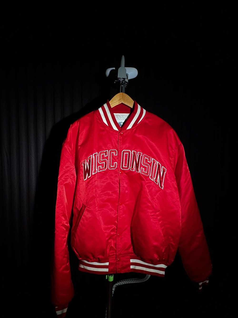Starter Wisconsin Red Starter Jacket Big 10 - image 1