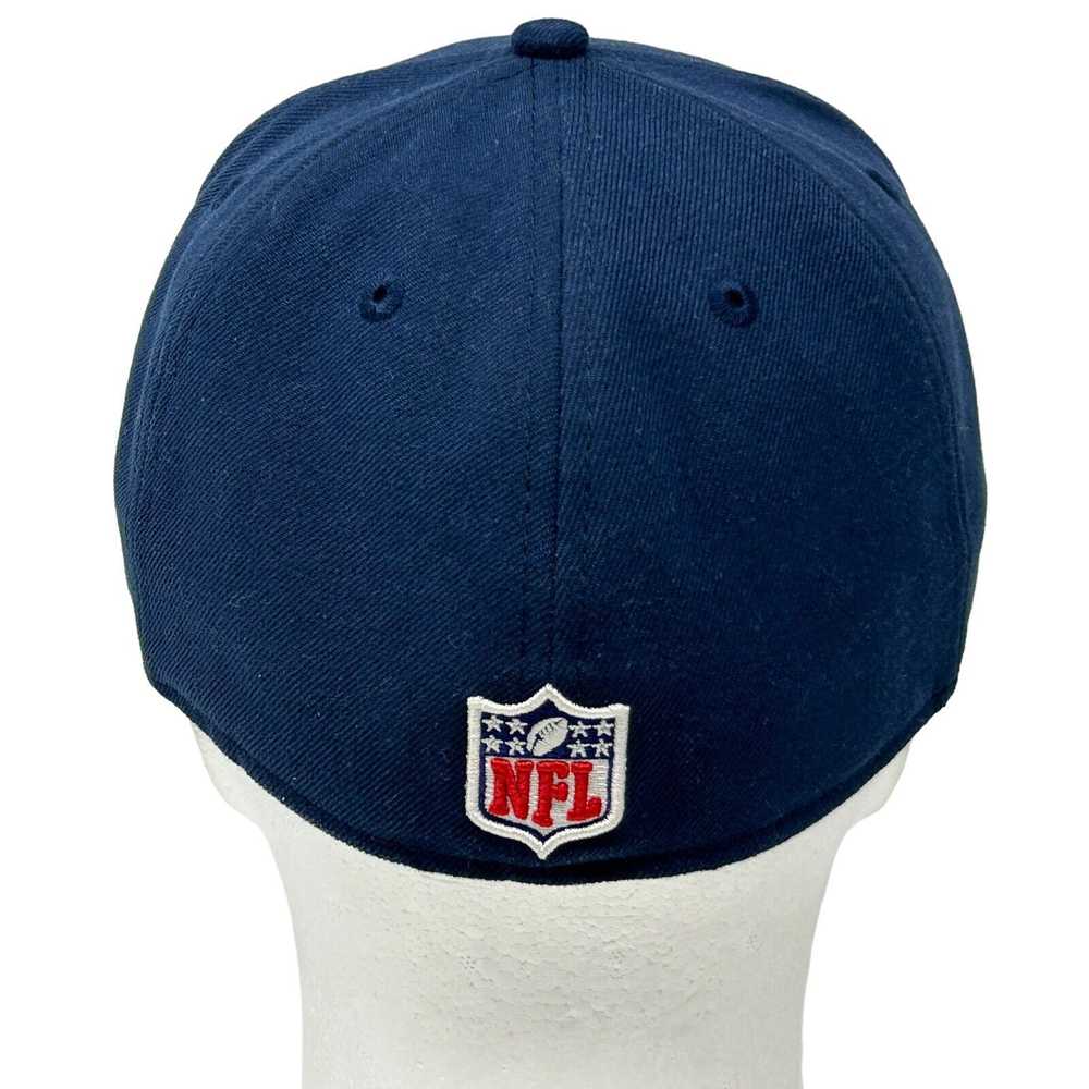 New Era New England Patriots Hat Blue New Era 59F… - image 3