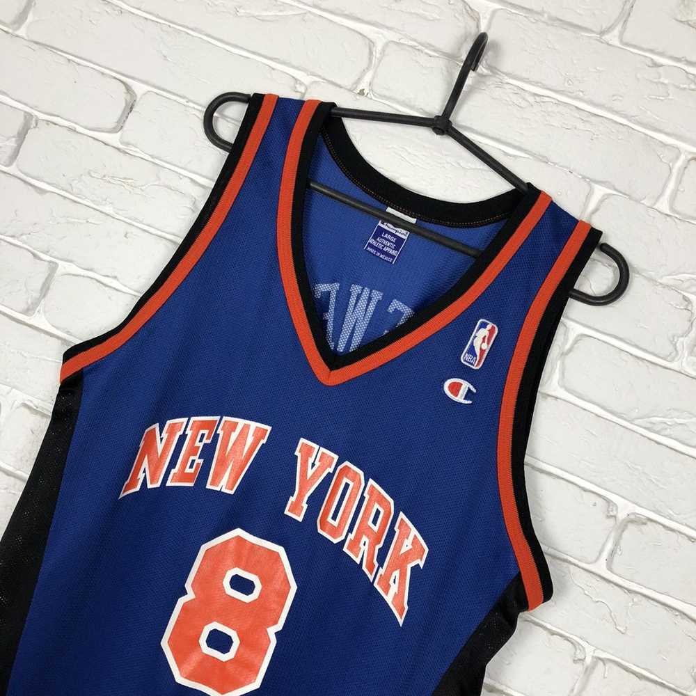 Jersey × NBA × Vintage New York Knicks Sprewell v… - image 3