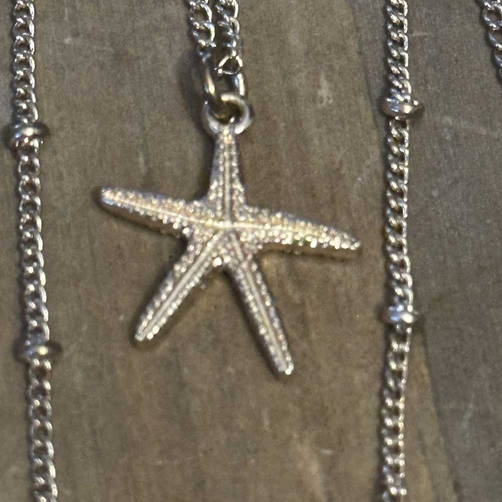 Other Layered nautical starfish and anchor pendan… - image 7