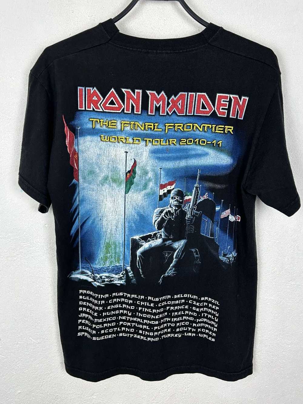 Band Tees × Iron Maiden × Vintage Vintage Iron Ma… - image 3