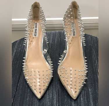 Steve Madden Steve Madden Clear Stiletto Heels - image 1