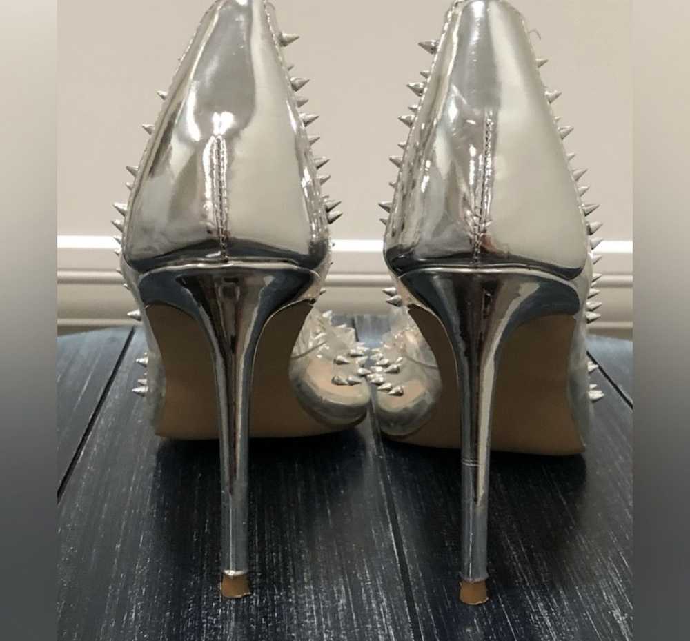 Steve Madden Steve Madden Clear Stiletto Heels - image 3