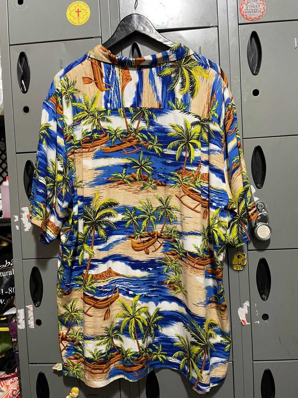 Hawaiian Shirt × Made In Hawaii × Vintage Rayon H… - image 2