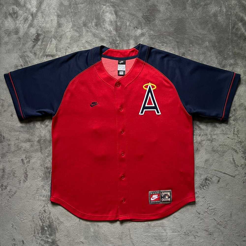 MLB × Nike Nike Cooperstown Collection MLB Angels… - image 1