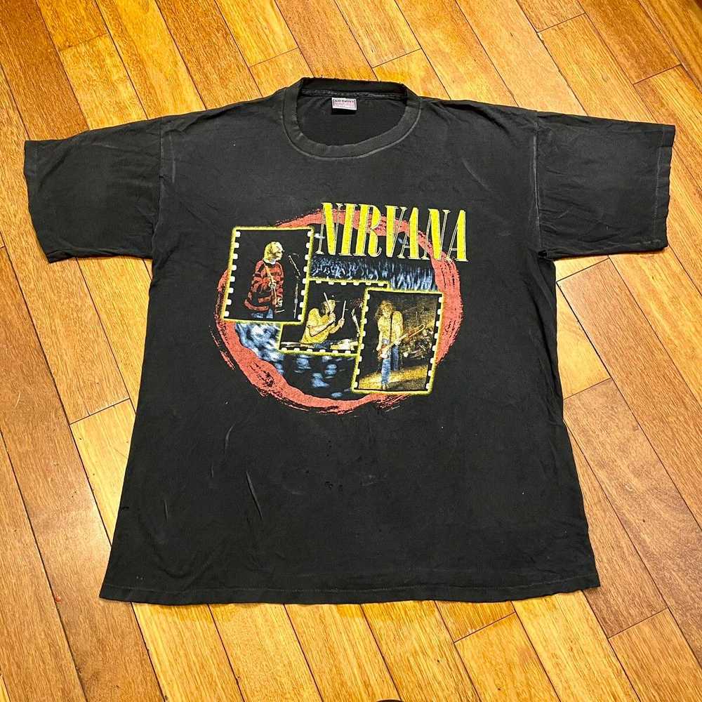Band Tees × Nirvana × Vintage VINTAGE 1997 NIRVAN… - image 2