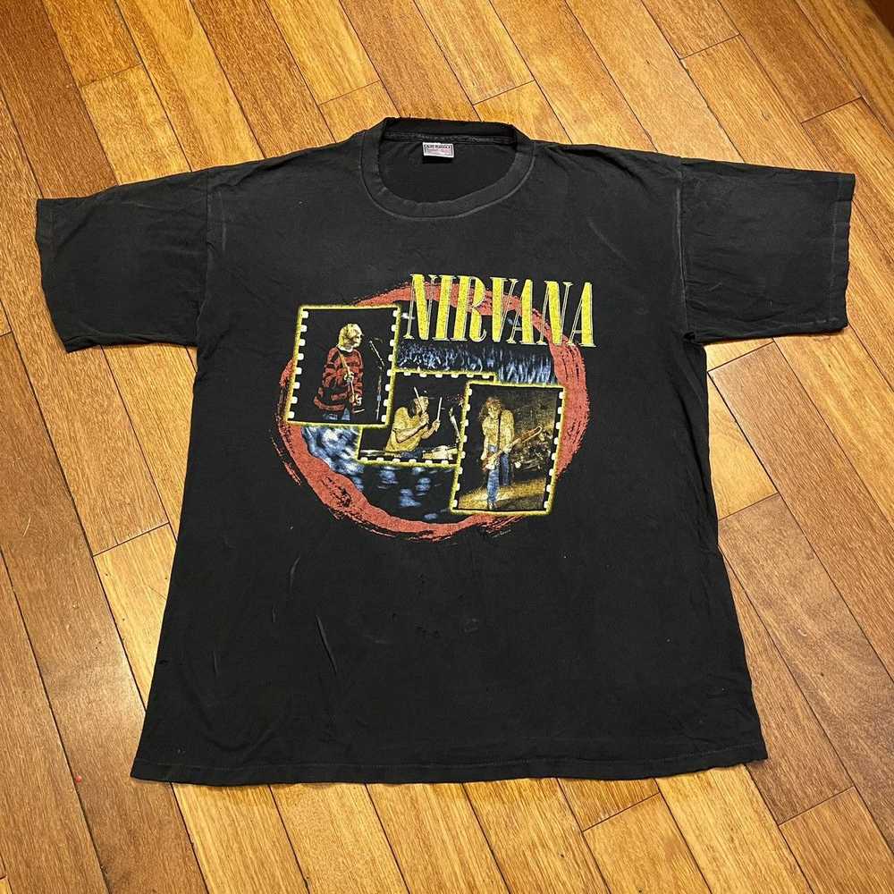 Band Tees × Nirvana × Vintage VINTAGE 1997 NIRVAN… - image 4