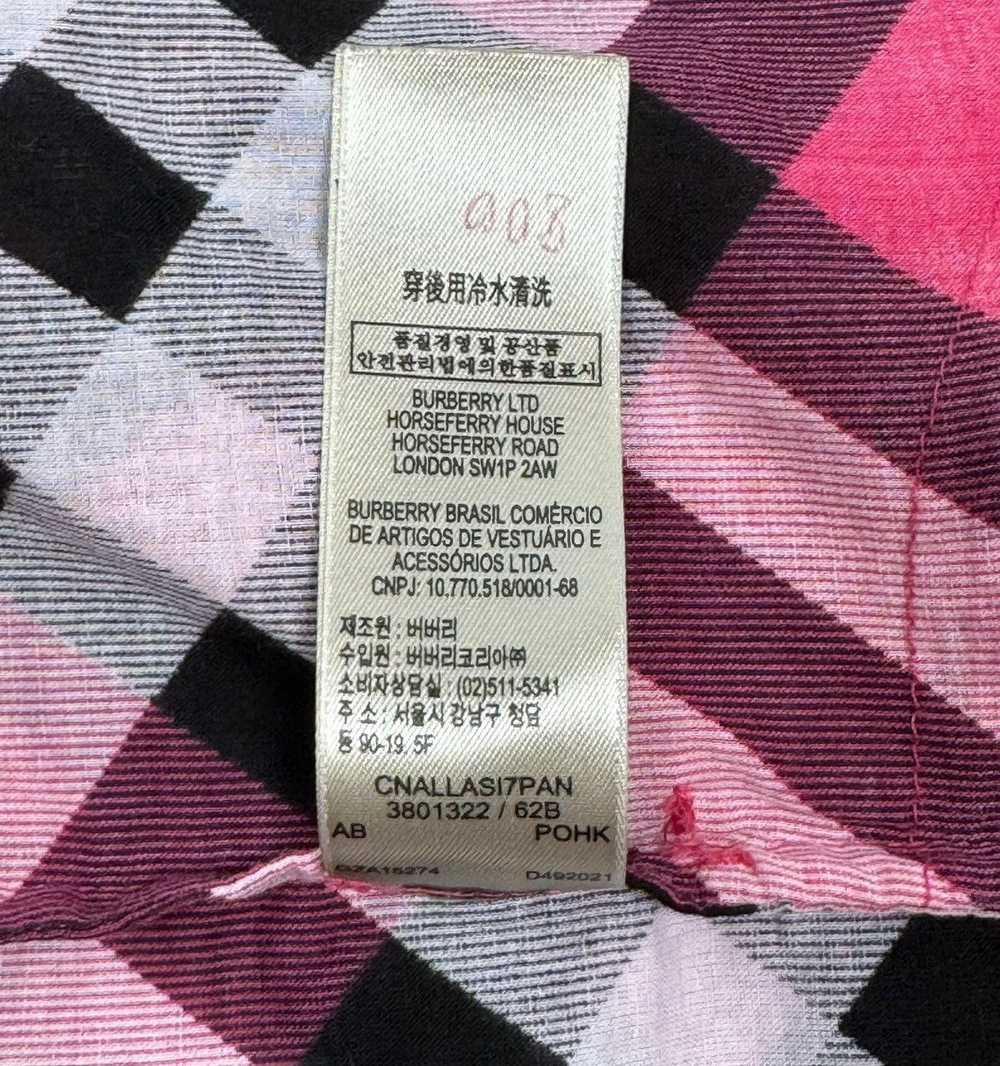 Burberry Burberry Brit Checkered Cotton Dress siz… - image 12