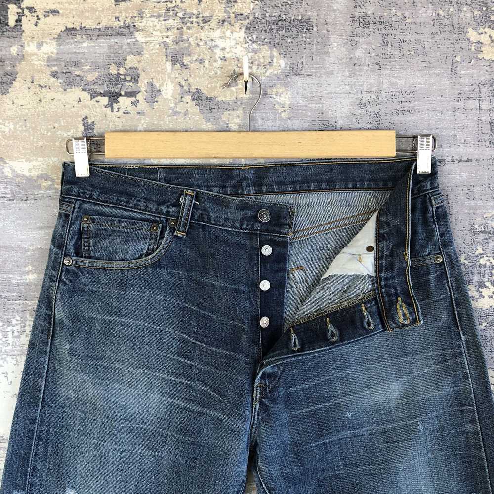 Levi's × Vintage Vintage Levis 501 Jeans Dark Blu… - image 8