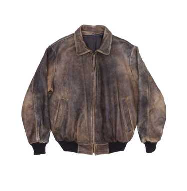 Leather leather jacket vintage - Gem