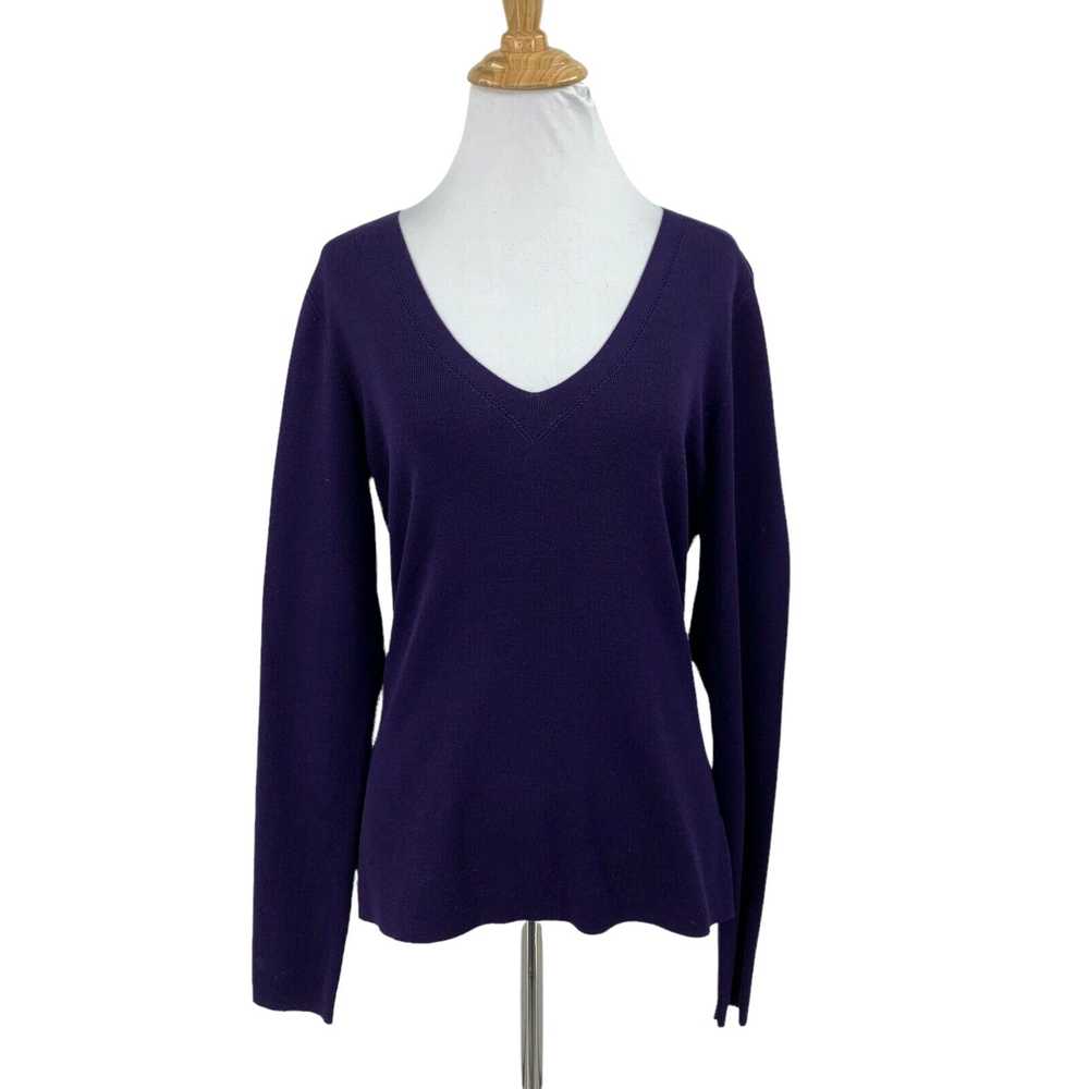 Ann Taylor Ann Taylor Silk Nylon Blend Sweater M … - image 1