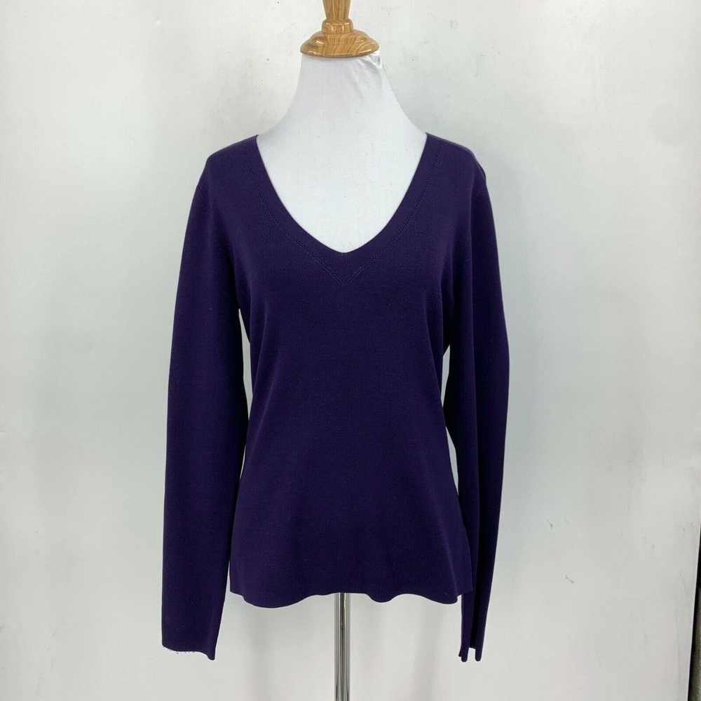 Ann Taylor Ann Taylor Silk Nylon Blend Sweater M … - image 2